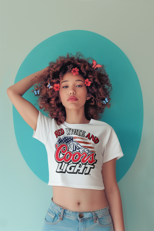 Champion Women's Heritage Coor’s Cropped T-Shirt