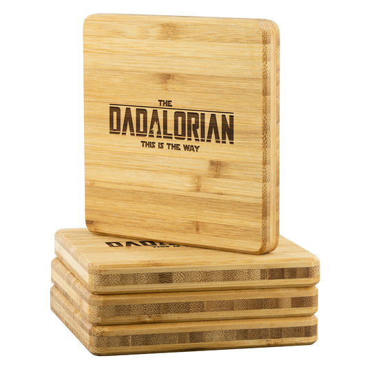 Dadalorian Coaster Set