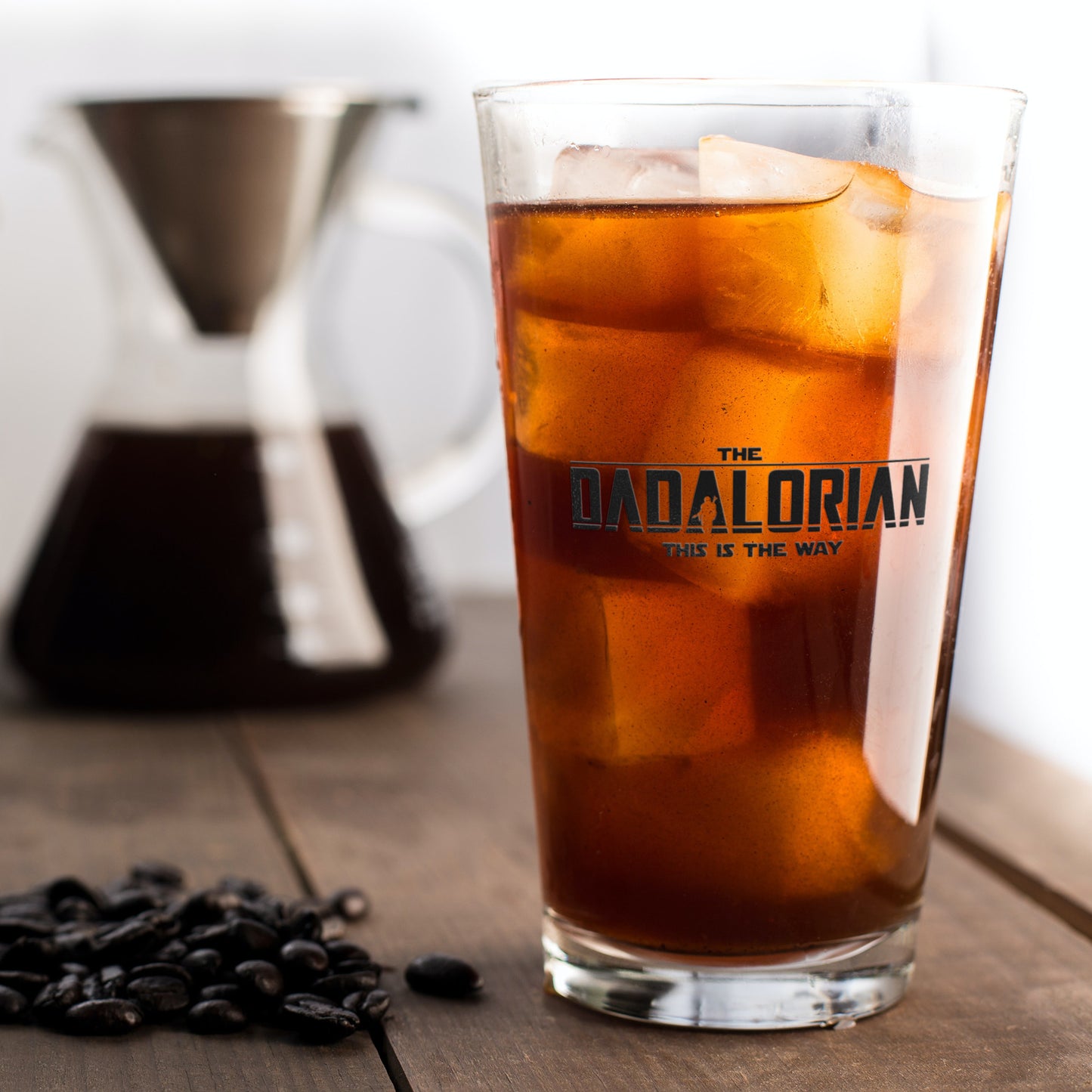 Dadalorian Pint Glass