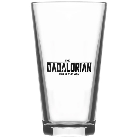 Dadalorian Pint Glass