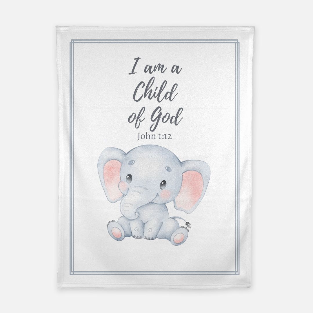 Child of god Fleece Blanket