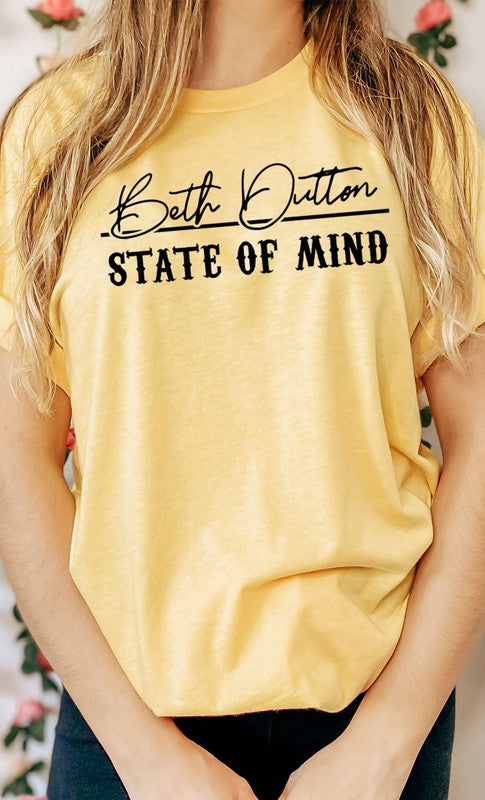 Beth Dutton State of Mind Graphic Tee