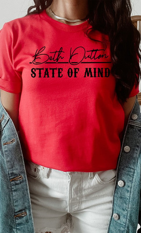 Beth Dutton State of Mind Graphic Tee