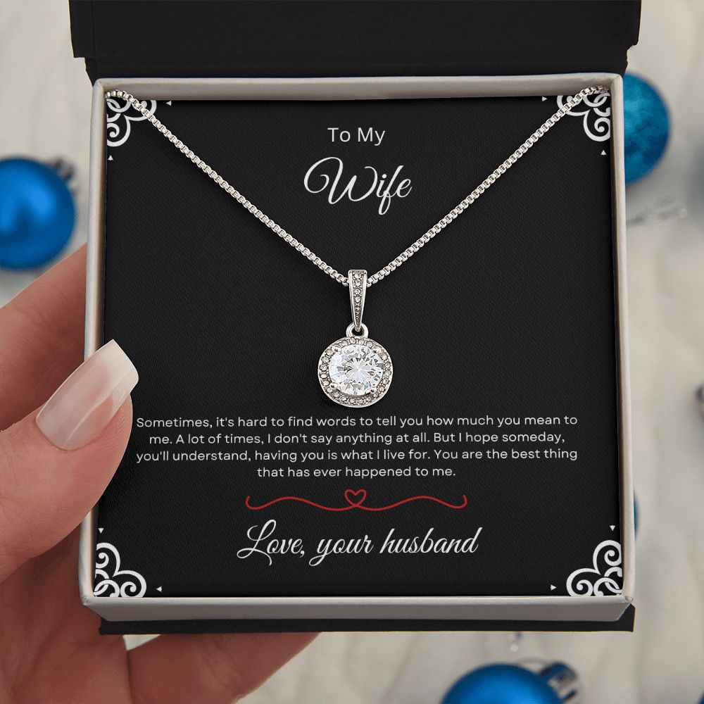 To my wife