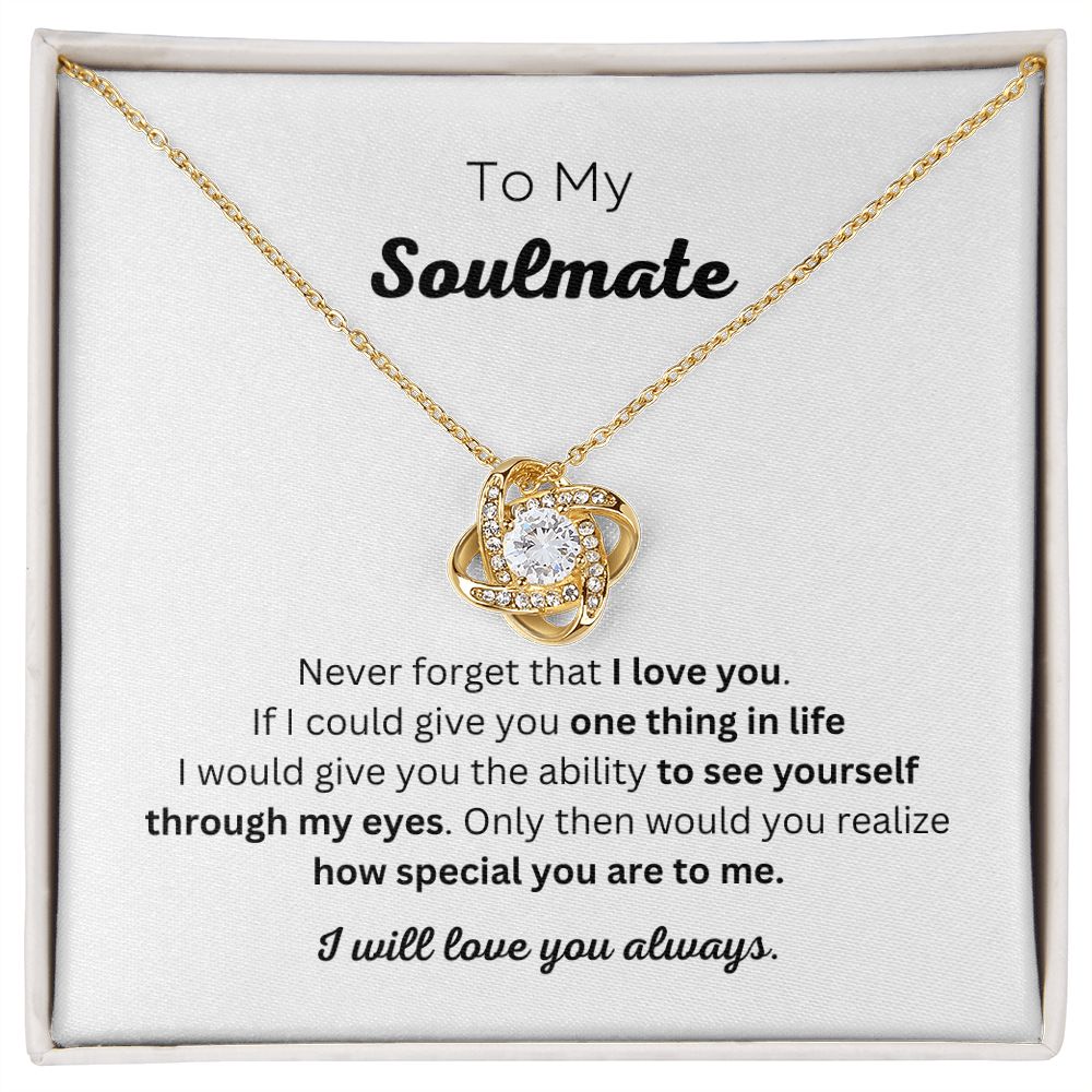 To my soulmate