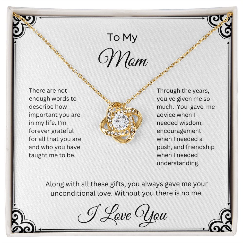 To my mom