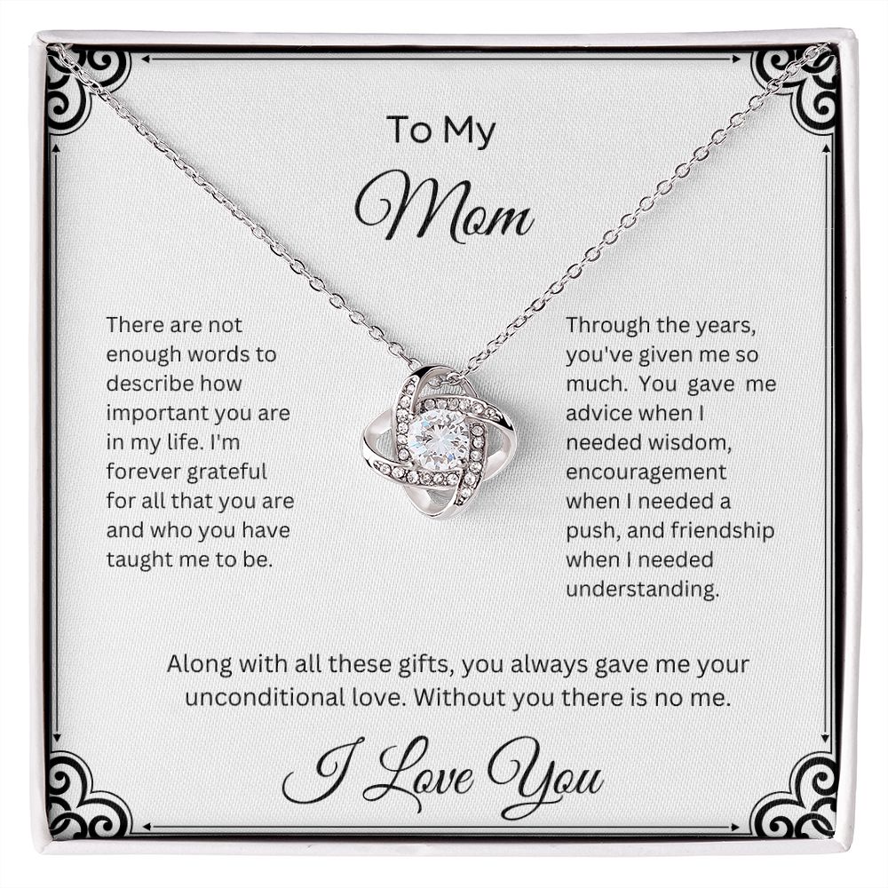 To my mom