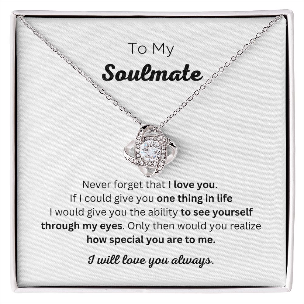 To my soulmate