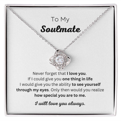 To my soulmate