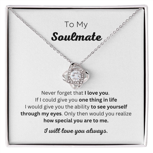 To my soulmate