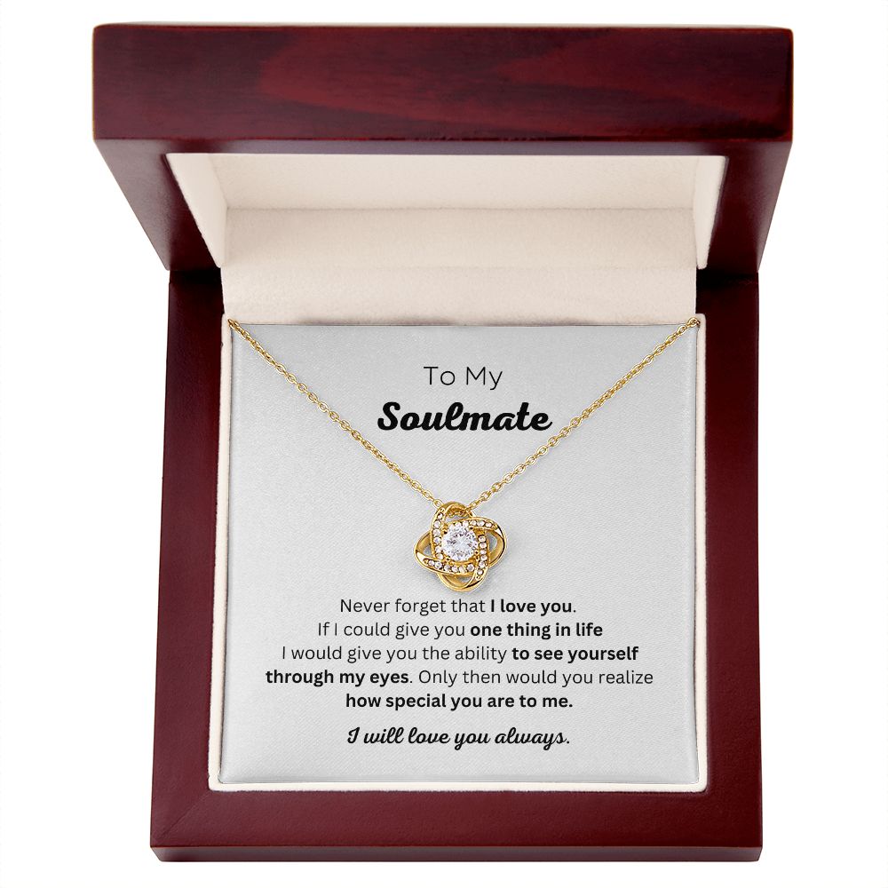 To my soulmate