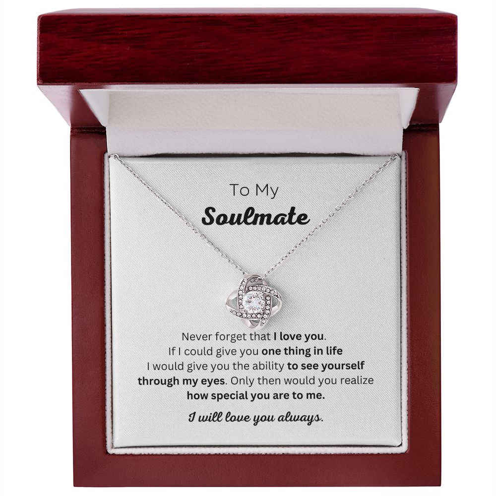 To my soulmate