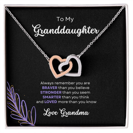 To my Granddaughter