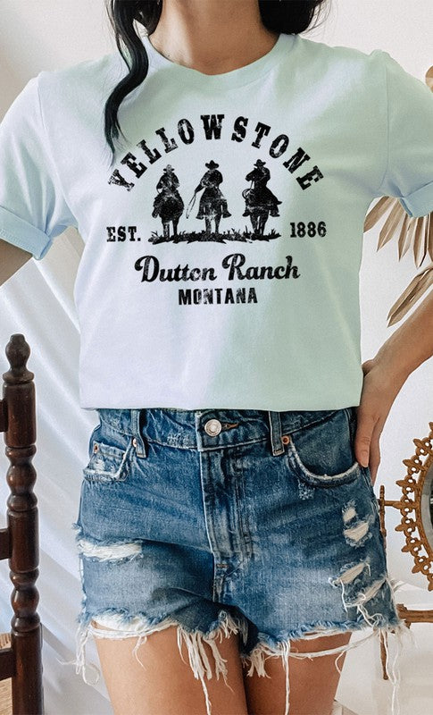 Yellowstone Dutton Ranch Riding PLUS Graphic Tee